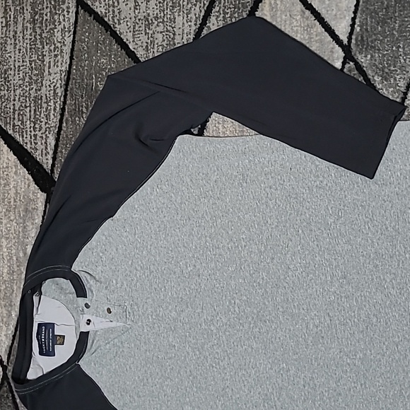 LUCKY BRAND SATURDAY STRETCH 2 SNAP BUTTON HENLEY LONG-SLEEVE TEE-SHIRT - Picture 6 of 13